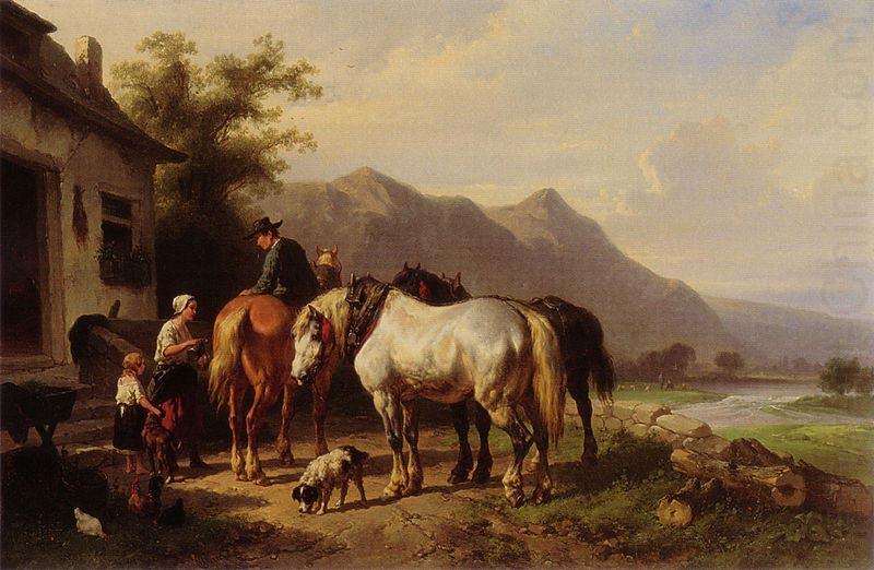 Wouterus Verschuur The refreshment china oil painting image